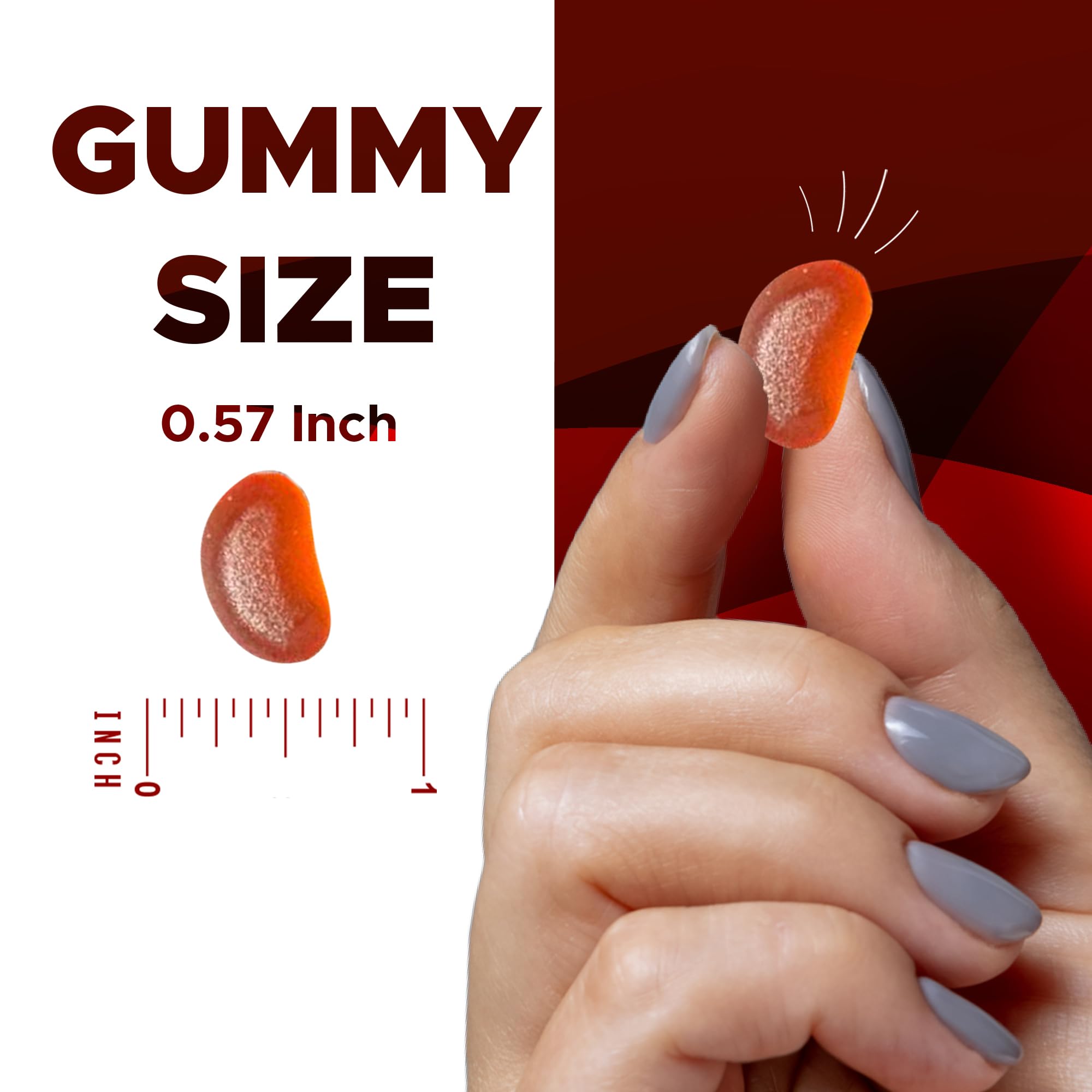 Vitamatic Vitamin A 25,000 IU Gummies – Sugar Free Retinyl Palmitate – 1 Daily Gummy, 120 Servings – High Potency Vitamin A Support – Natural Strawberry Flavor – Pectin Based – 120 Count