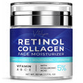 Face Moisturizer for Aging Skin: Wrinkle Cream for Older Women and Men 50 and 60 plus with Retinol, Collagen and Hyaluronic Acid – Facial Moisturizer for Mature Skin, 1.7 fl. Oz (Medium, Unscented)