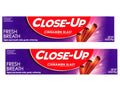 Close-Up Cinnamon Anticavity Flouride Toothpaste 6 Ounce (Pack of 2)